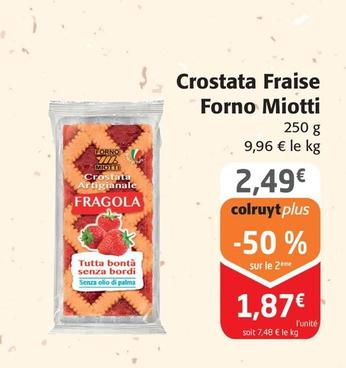 Forno Miotti - Crostata Fraise