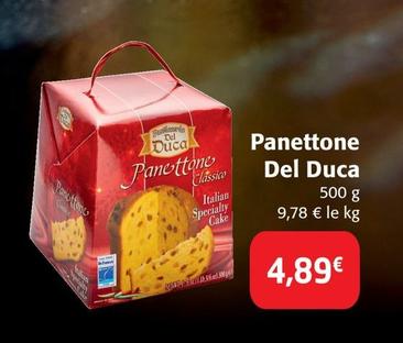 Del Duca - Panettone offre à 4,89€ sur Colruyt