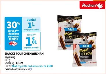 Auchan - Snacks Pour Cien  offre à 1,44€ sur Auchan Hypermarché