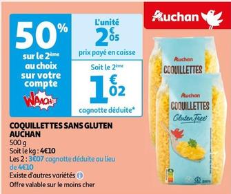 Auchan - Coquillettes Sans Gluten  offre à 2,05€ sur Auchan Hypermarché