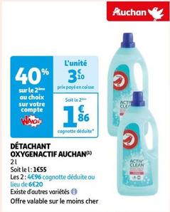 Auchan - Détachant Oxygenactif  offre à 3,1€ sur Auchan Hypermarché