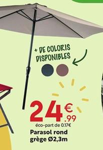 Parasol offre à 24,99€ sur Maxi Bazar