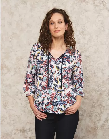 Blouse imprimé brillante offre à 69,95€ sur Christine Laure