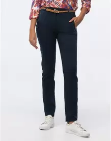 Pantalon coton marine offre à 79,95€ sur Christine Laure