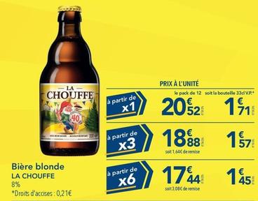 Bière blonde offre à 20,52€ sur Metro