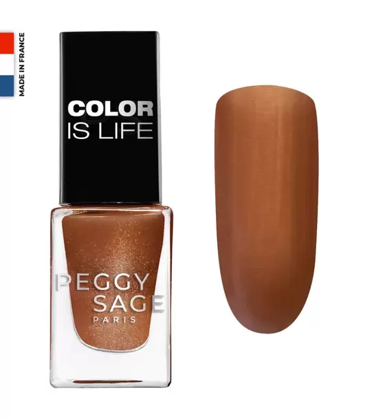 Vernis à ongles COLOR IS LIFE - Copper beauty offre à 3,9€ sur Peggy Sage