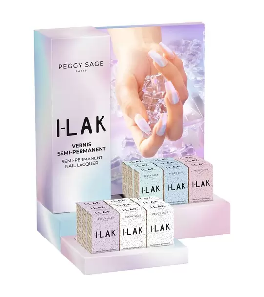 Présentoir I-LAK Winter 2024 5ml offre à 320,4€ sur Peggy Sage