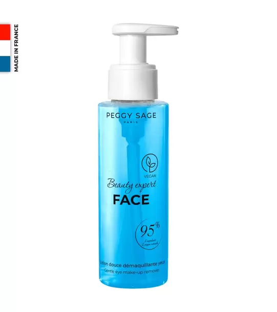 Lotion douce démaquillante yeux BEAUTY EXPERT FACE - extrait de bleuet - Peaux sensibles offre à 6,9€ sur Peggy Sage