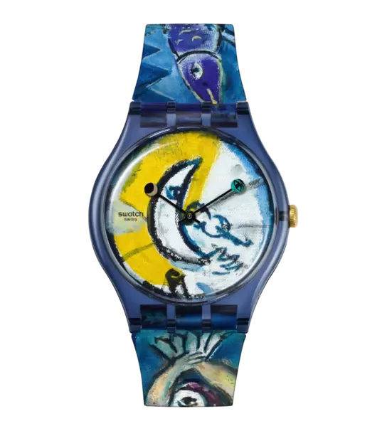 CHAGALL'S BLUE CIRCUS offre à 110€ sur Swatch