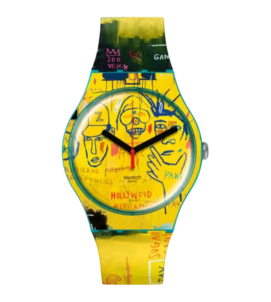 HOLLYWOOD AFRICANS BY JM BASQUIAT offre à 110€ sur Swatch