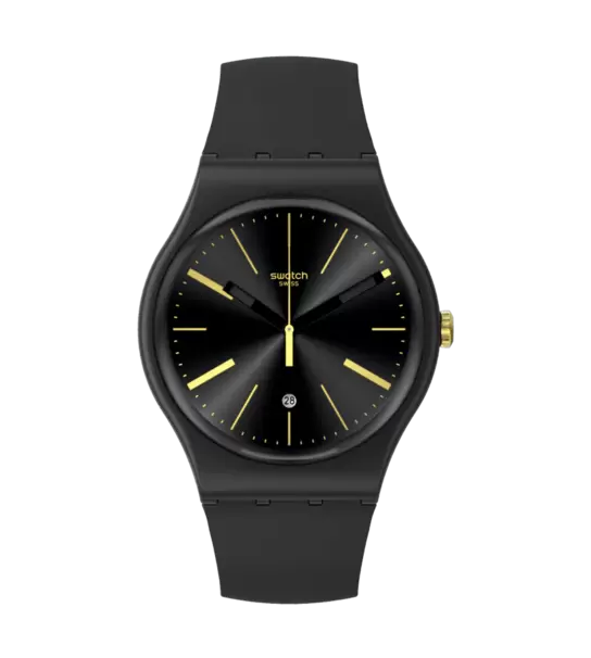 A DASH OF YELLOW offre à 100€ sur Swatch