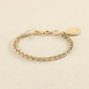 bracelet souple nebet - doré