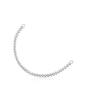 Bracelet chaîne en argent avec motifs bille Hold Oval offre à 99€ sur TOUS