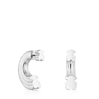 Boucles d’oreilles anneaux en argent avec motif ourson TOUS 1950 offre à 139€ sur TOUS