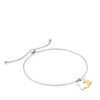 Bracelet ourson chaîne bicolore Sweet Dolls offre à 59€ sur TOUS