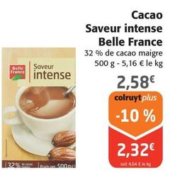 Belle France - Cacao Saveur Intense offre à 2,58€ sur Colruyt