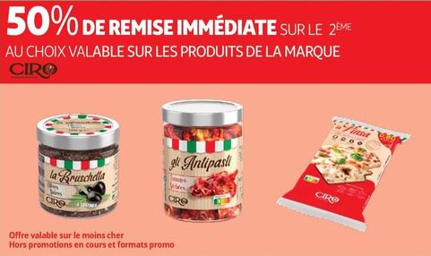 Ciro - Au Choix Valable Sur Les Produits De La Marque  offre sur Auchan Hypermarché