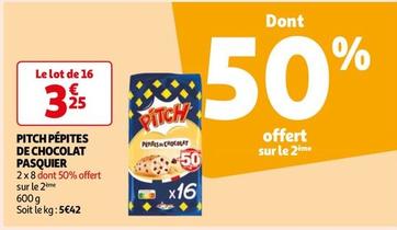 Pasquier - Pitch Pépites De Chocolat offre à 3,25€ sur Auchan Hypermarché