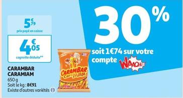 Carambar offre à 4,05€ sur Auchan Hypermarché