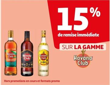 Havana Club - Sur La Gamme  offre sur Auchan Hypermarché