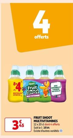 Teisseire - Fruit Shoot Multivitamines offre à 3,45€ sur Auchan Hypermarché