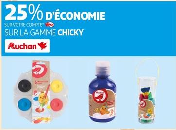 Auchan - Sur La Gamme Chicky offre sur Auchan Hypermarché