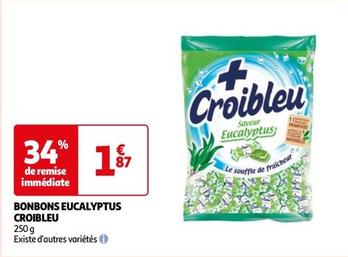 Croibleu - Bonbons Eucalyptus  offre à 1,87€ sur Auchan Hypermarché