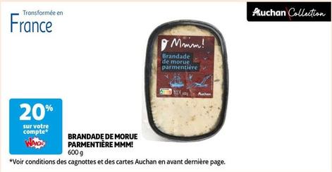 MMM - Brandade De Morue Parmentier  offre sur Auchan Hypermarché