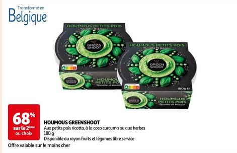 Greenshoot - Houmous offre sur Auchan Hypermarché