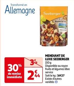 Seeberger - Mendiant De Luxe offre à 2,44€ sur Auchan Hypermarché