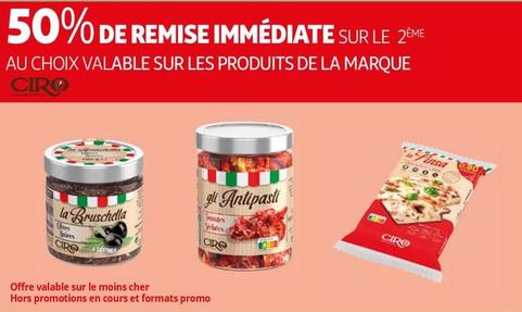 Ciro - Sur Les Produits De La Marque offre sur Auchan Hypermarché