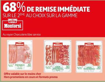 Montorsi - Sur La Gamme offre sur Auchan Hypermarché