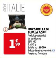 Mozzarella Di Bufala AOP offre à 1,99€ sur Auchan Hypermarché