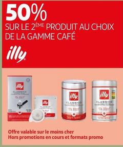Illy - Le 2eme Produit Au Choix De La Gamme Café offre sur Auchan Hypermarché