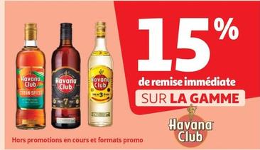 Havana Club - Sur La Gamme offre sur Auchan Hypermarché