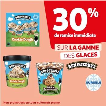 Ben & Jerry's - Sur La Gamme Des Glaces offre sur Auchan Hypermarché