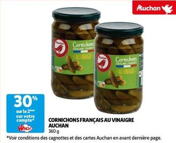Auchan - Cornichons Français Au Vinaigre offre sur Auchan Supermarché