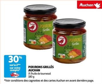 Auchan - Poivrons Grillés offre sur Auchan Supermarché