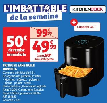Kitchencook - Friteuse Sans Huile Airmed 6 offre à 49,99€ sur Auchan Supermarché