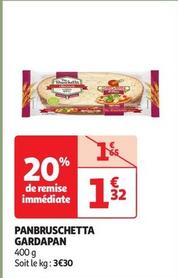Gardapan - Panbruschetta  offre à 1,32€ sur Auchan Supermarché