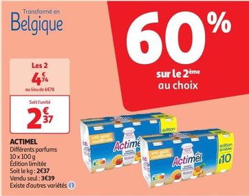 Actimel offre à 2,37€ sur Auchan Supermarché