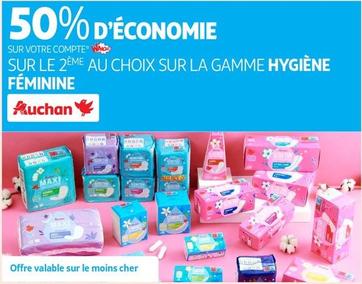 Auchan - Hygiène Féminine offre sur Auchan Supermarché