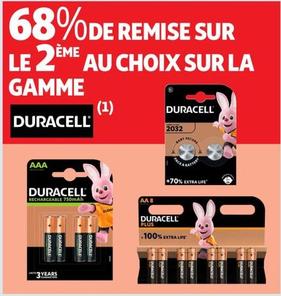 Duracell - Piles offre sur Auchan Supermarché