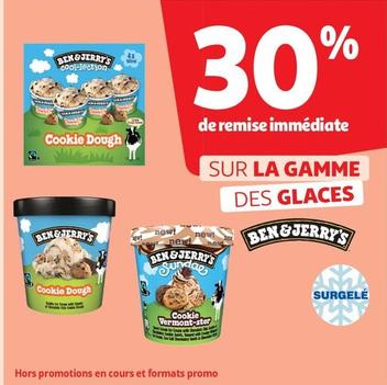 Ben & Jerry's - La Gamme Des Glaces offre sur Auchan Supermarché