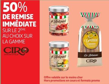 Cirio - La Gamme offre sur Auchan Supermarché