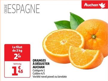 Auchan - Oranges À Déguster  offre à 1,45€ sur Auchan Supermarché