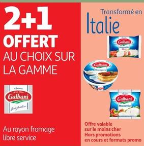 Galbani - Sur La Gamme offre sur Auchan Supermarché