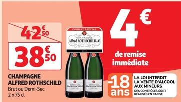Alfred Rothschild - Champagne  offre à 38,5€ sur Auchan Supermarché