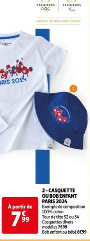 Casquette Ou Bob Enfant Paris 2024