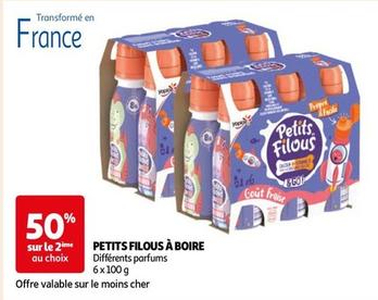 Yoplait - Petits Filous A Boire  offre sur Auchan Hypermarché